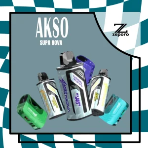 AKSO SUPA NOVA FLAVOR background