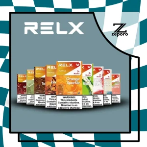 RELX POD PRO 2 FLAVOR background
